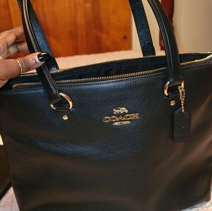An authentic coach bag